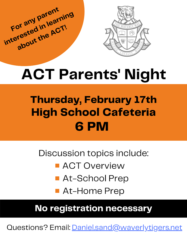 ACT Parents Night Information